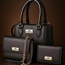 Kit Bolsa Feminina 3 em 1 – Bolsa Media Transversal + de Mão + Carteira | Moderna e Elegante