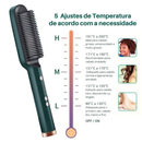 Escova Alisadora Bivolt 5 em 1 - Alisa, Alinha, Hidrata, Modela e Antiestática